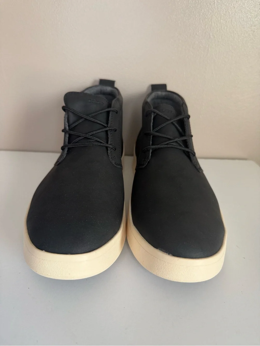 Izod Men's Palmer Casual Chukka Boot‎ 1815298 Black White New in Box Size 11